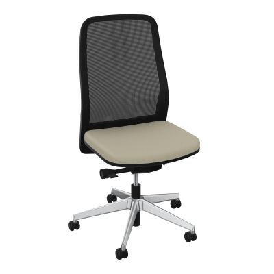 LEON SY LATERAL-DOS RESIL-CADRE NOIR-ROUL SPLE FREIN EN CHARGE 50 MM