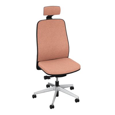 LEON SY LATERAL+TETIERE-DOS TISSU-COQUE ARRIERE NOIR-ROUL SPLE FREIN HORS CHARGE 50 MM
