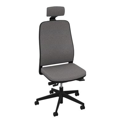 LEON SY +TRANSLAT ASS+TETIERE-DOS TISSU-COQUE ARRIERE NOIR-DUR FREIN HORS CHARGE 50 MM