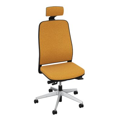 LEON SY +TRANSLAT ASS+TETIERE-DOS TISSU-COQUE ARRIERE NOIR-ROUL SOL SOUPLE 50 MM