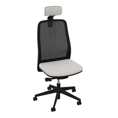 LEON SY LATERAL+TETIERE-DOS RESIL-CADRE NOIR-DUR FREIN HORS CHARGE 50 MM