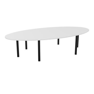 TABLE ELLIPTIQUE 10P L320XP156 EP30 2 PLTCRBE SYM L140+2 PLT ELLIPSES PP OBTX6 6 PIEDS MÉ