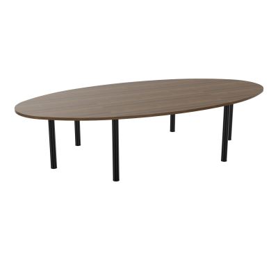 TABLE ELLIPTIQUE 10P L320XP156 EP30 2 PLTCRBE SYM L140+2 PLT ELLIPSES PP OBTX6 6 PIEDS MÉT