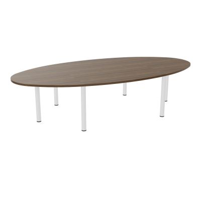 TABLE ELLIPTIQUE 10P L320XP156 EP30 2 PLTCRBE SYM L140+2 PLT ELLIPSES PP OBTX6 6 PIEDS MÉT