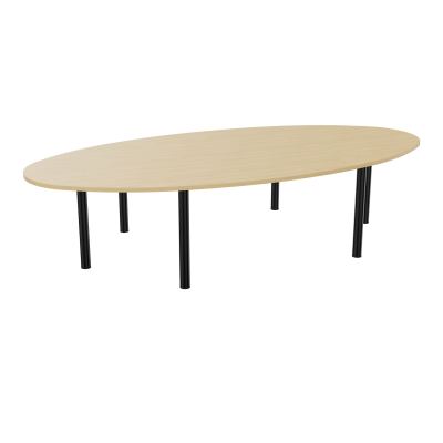 TABLE ELLIPTIQUE 10P L320XP156 EP30 2 PLTCRBE SYM L140+2 PLT ELLIPSES PP OBTX6 6 PIEDS MÉT