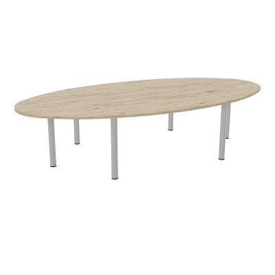 TABLE ELLIPTIQUE 10P L320XP156 EP30 2 PLTCRBE SYM L140+2 PLT ELLIPSES PP OBTX6 6 PIEDS MÉT