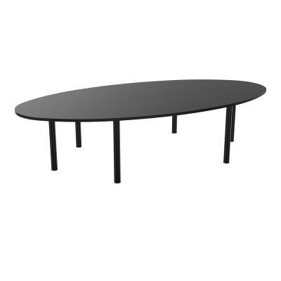 TABLE ELLIPTIQUE 10P L320XP156 EP30 2 PLTCRBE SYM L140+2 PLT ELLIPSES PP OBTX6 6 PIEDS MÉ