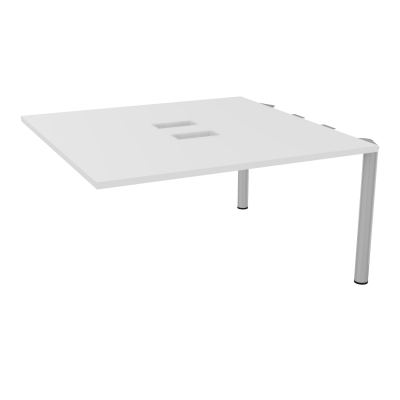 KIT EXTENSION POUR TABLES OVALES 4P L140XP140 CM (2X70) DÉC TRAPPE X2+GOULOTTE DBLE 4 PIE