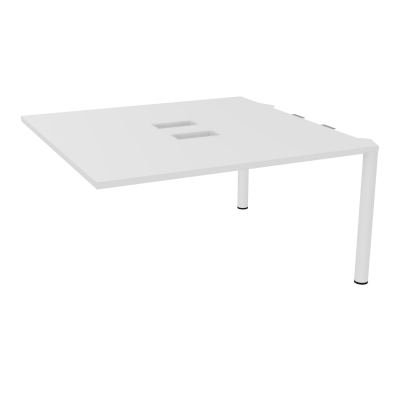 KIT EXTENSION POUR TABLES OVALES 4P L140XP140 CM (2X70) DÉC TRAPPE X2+GOULOTTE DBLE 4 PIE