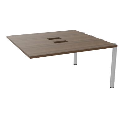 KIT EXTENSION POUR TABLES OVALES 4P L140XP140 CM (2X70) DÉC TRAPPE X2+GOULOTTE DBLE 4 PIE