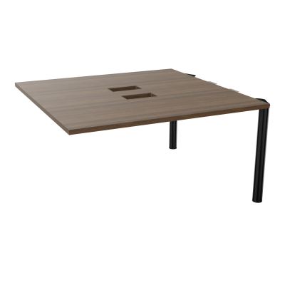 KIT EXTENSION POUR TABLES OVALES 4P L140XP140 CM (2X70) DÉC TRAPPE X2+GOULOTTE DBLE 4 PIE