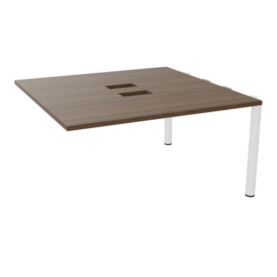 KIT EXTENSION POUR TABLES OVALES 4P L140XP140 CM (2X70) DÉC TRAPPE X2+GOULOTTE DBLE 4 PIE