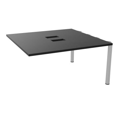 KIT EXTENSION POUR TABLES OVALES 4P L140XP140 CM (2X70) DÉC TRAPPE X2+GOULOTTE DBLE 4 PIE