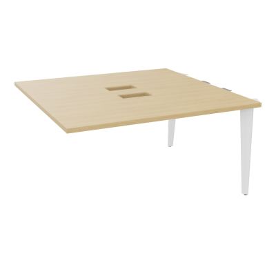 KIT EXTENSION POUR TABLES OVALES 4P L140XP140 CM (2X70) DÉC TRAPPE X2+GOULOTTE DBLE 3+1 P