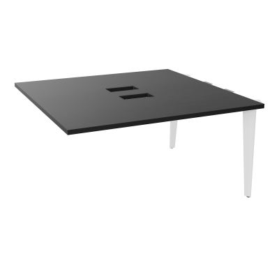 KIT EXTENSION POUR TABLES OVALES 4P L140XP140 CM (2X70) DÉC TRAPPE X2+GOULOTTE DBLE 3+1 P