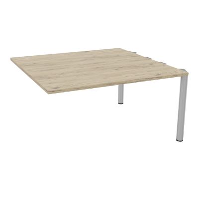 KIT EXTENSION POUR TABLES OVALES 4P L140XP140 CM (2X70) PP OBTX4 4 PIEDS MÉTAL Ø70 R3 SA