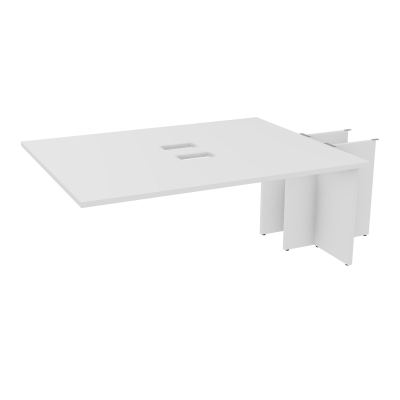 KIT EXTENSION POUR TABLES OVALES 6P L180XP140 CM (2X70) DÉC TRAPPE X2+GOULOTTE DBLE 2 PIE