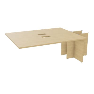 KIT EXTENSION POUR TABLES OVALES 6P L180XP140 CM (2X70) DÉC TRAPPE X2+GOULOTTE DBLE 2 PIE