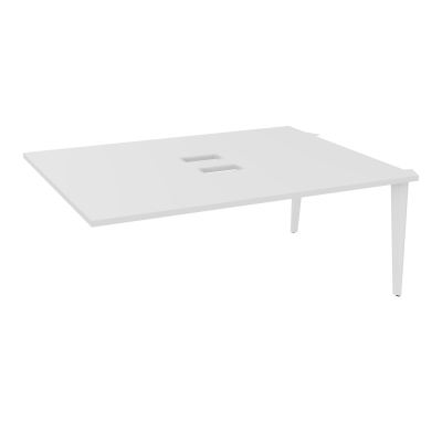 KIT EXTENSION POUR TABLES OVALES 6P L180XP140 CM (2X70) DÉC TRAPPE X2+GOULOTTE DBLE 3+1 P