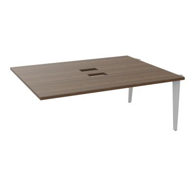 KIT EXTENSION POUR TABLES OVALES 6P L180XP140 CM (2X70) DÉC TRAPPE X2+GOULOTTE DBLE 3+1 P