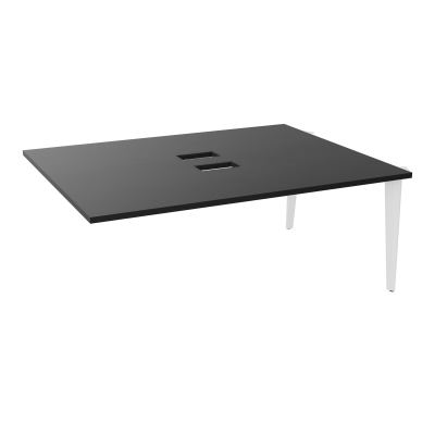 KIT EXTENSION POUR TABLES OVALES 6P L180XP140 CM (2X70) DÉC TRAPPE X2+GOULOTTE DBLE 3+1 P