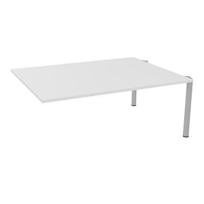 KIT EXTENSION POUR TABLES OVALES 6P L180XP140 CM (2X70) PP OBTX4 4 PIEDS MÉTAL Ø70 MG SA