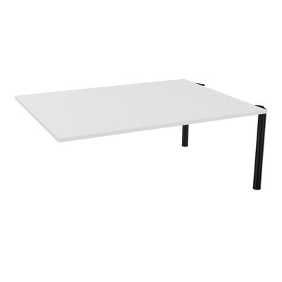 KIT EXTENSION POUR TABLES OVALES 6P L180XP140 CM (2X70) PP OBTX4 4 PIEDS MÉTAL Ø70 MG SG