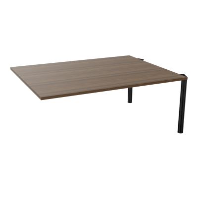 KIT EXTENSION POUR TABLES OVALES 6P L180XP140 CM (2X70) PP OBTX4 4 PIEDS MÉTAL Ø70 N6 SG