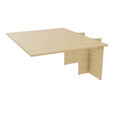 KIT EXTENSION POUR TABLES ELLIPTIQUES 4P L140XP170 CM (2X85) DÉC TRAPPE X2+GOULOTTE DBLE