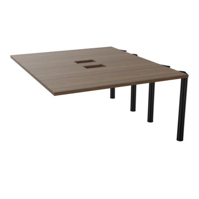 KIT EXTENSION POUR TABLES ELLIPTIQUES 4P L140XP170 CM (2X85) DÉC TRAPPE X2+GOULOTTE DBLE
