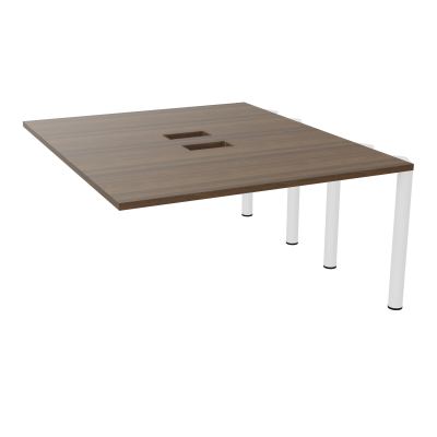 KIT EXTENSION POUR TABLES ELLIPTIQUES 4P L140XP170 CM (2X85) DÉC TRAPPE X2+GOULOTTE DBLE
