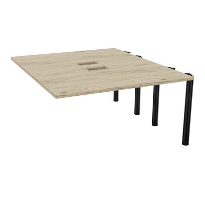 KIT EXTENSION POUR TABLES ELLIPTIQUES 4P L140XP170 CM (2X85) DÉC TRAPPE X2+GOULOTTE DBLE