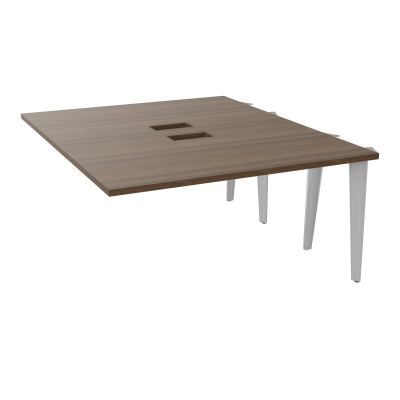 KIT EXTENSION POUR TABLES ELLIPTIQUES 4P L140XP170 CM (2X85) DÉC TRAPPE X2+GOULOTTE DBLE