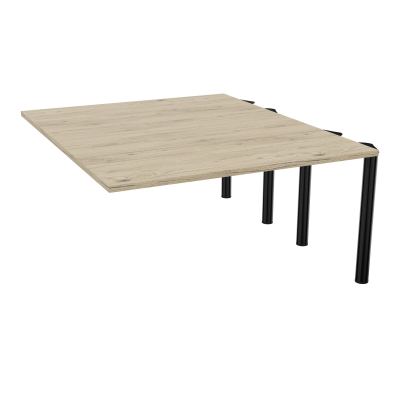KIT EXTENSION POUR TABLES ELLIPTIQUES 4P L140XP170 CM (2X85) PP OBTX4 4 PIEDS MÉTAL Ø70 R