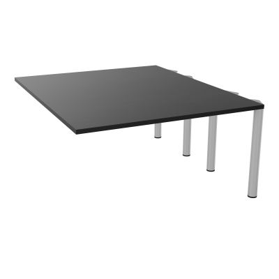 KIT EXTENSION POUR TABLES ELLIPTIQUES 4P L140XP170 CM (2X85) PP OBTX4 4 PIEDS MÉTAL Ø70 R