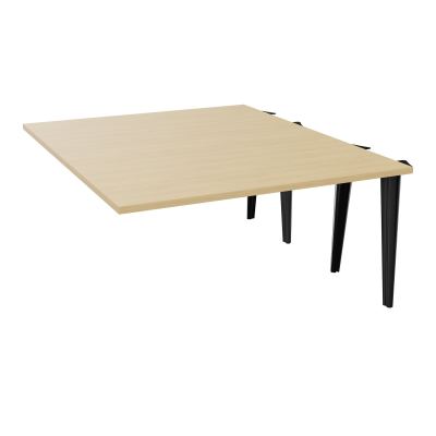 KIT EXTENSION POUR TABLES ELLIPTIQUES 4P L140XP170 CM (2X85) PP OBTX4 3+1 PIEDS TRIANG R1