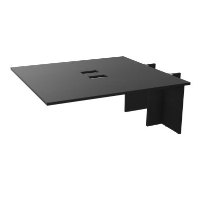 KIT EXTENSION POUR TABLES ELLIPTIQUES 6P L180XP170 CM (2X85) DÉC TRAPPE X2+GOULOTTE DBLE