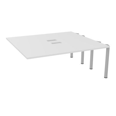 KIT EXTENSION POUR TABLES ELLIPTIQUES 6P L180XP170 CM (2X85) DÉC TRAPPE X2+GOULOTTE DBLE