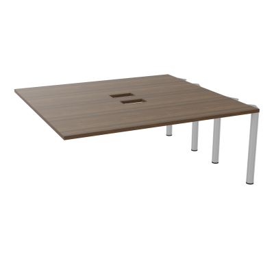 KIT EXTENSION POUR TABLES ELLIPTIQUES 6P L180XP170 CM (2X85) DÉC TRAPPE X2+GOULOTTE DBLE