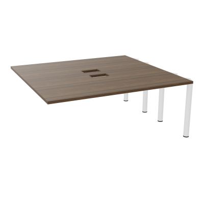 KIT EXTENSION POUR TABLES ELLIPTIQUES 6P L180XP170 CM (2X85) DÉC TRAPPE X2+GOULOTTE DBLE
