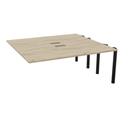 KIT EXTENSION POUR TABLES ELLIPTIQUES 6P L180XP170 CM (2X85) DÉC TRAPPE X2+GOULOTTE DBLE