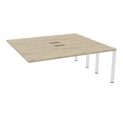 KIT EXTENSION POUR TABLES ELLIPTIQUES 6P L180XP170 CM (2X85) DÉC TRAPPE X2+GOULOTTE DBLE