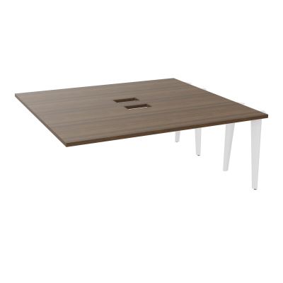 KIT EXTENSION POUR TABLES ELLIPTIQUES 6P L180XP170 CM (2X85) DÉC TRAPPE X2+GOULOTTE DBLE