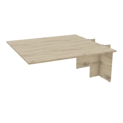 KIT EXTENSION POUR TABLES ELLIPTIQUES 6P L180XP170 CM (2X85) PP OBTX4 2 PIEDS PX R3 R3