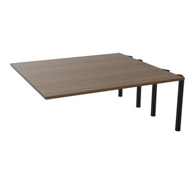 KIT EXTENSION POUR TABLES ELLIPTIQUES 6P L180XP170 CM (2X85) PP OBTX4 4 PIEDS MÉTAL Ø70 N
