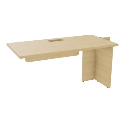 EXTENSION 2P L140XP70 CM POUR TABLES U, V, LOSANGE ET RONDE DÉC TRAPPE X1+GOULOTTE SIMPLE
