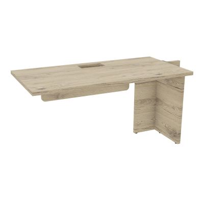EXTENSION 2P L140XP70 CM POUR TABLES U, V, LOSANGE ET RONDE DÉC TRAPPE X1+GOULOTTE SIMPLE