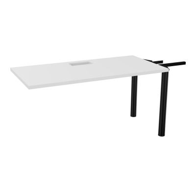 EXTENSION 2P L140XP70 CM POUR TABLES U, V, LOSANGE ET RONDE DÉC TRAPPE X1+GOULOTTE SIMPLE
