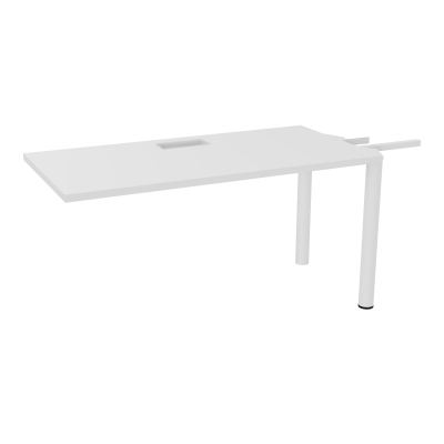 EXTENSION 2P L140XP70 CM POUR TABLES U, V, LOSANGE ET RONDE DÉC TRAPPE X1+GOULOTTE SIMPLE