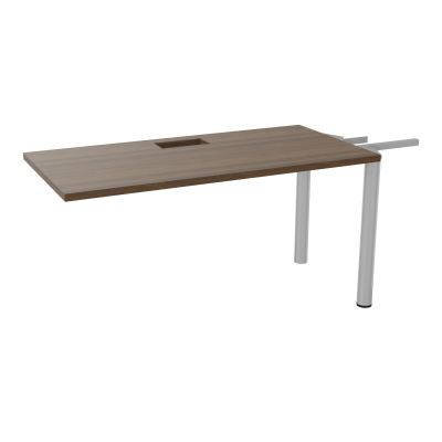 EXTENSION 2P L140XP70 CM POUR TABLES U, V, LOSANGE ET RONDE DÉC TRAPPE X1+GOULOTTE SIMPLE